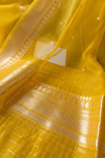Pure Raw Silk Shirt & Bottom Kora Silk Dupatta