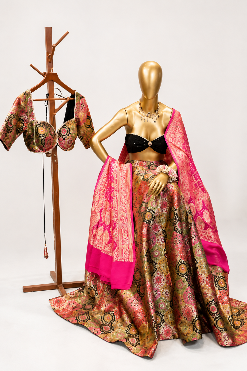 Rangrez Banarasi Lehenga Set