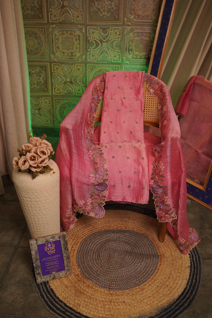 Premium Linen Silk Suit